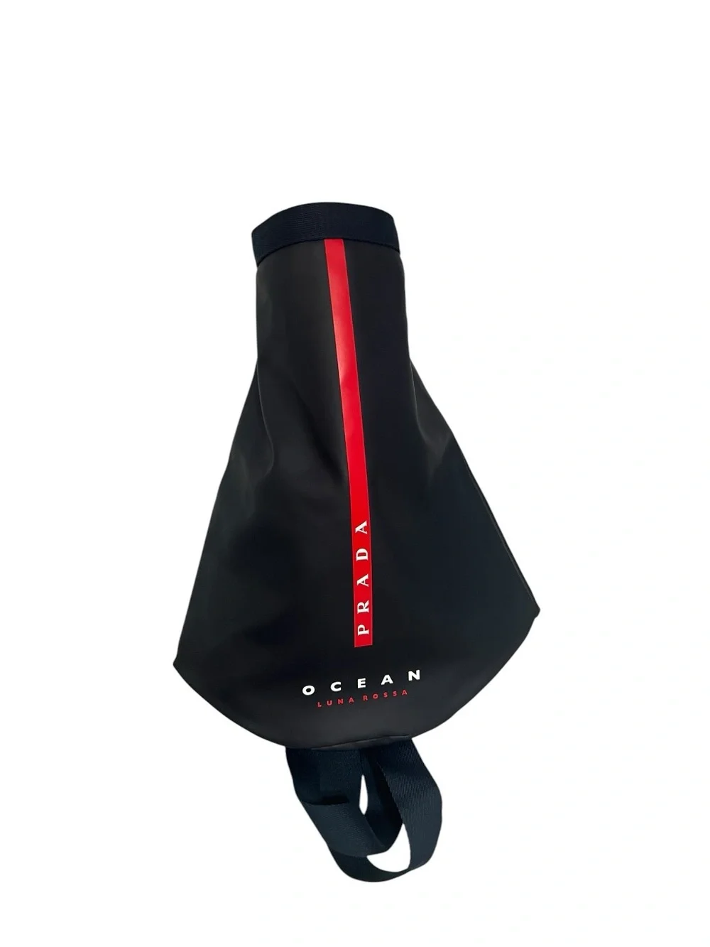 Prada Luna perfum backpack Bag with Red Stripe